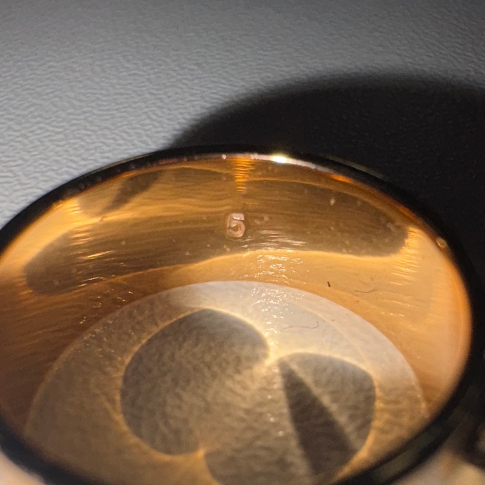 Tory Burch Gold Ring with Iconic Emblems - Picture 2 of 2